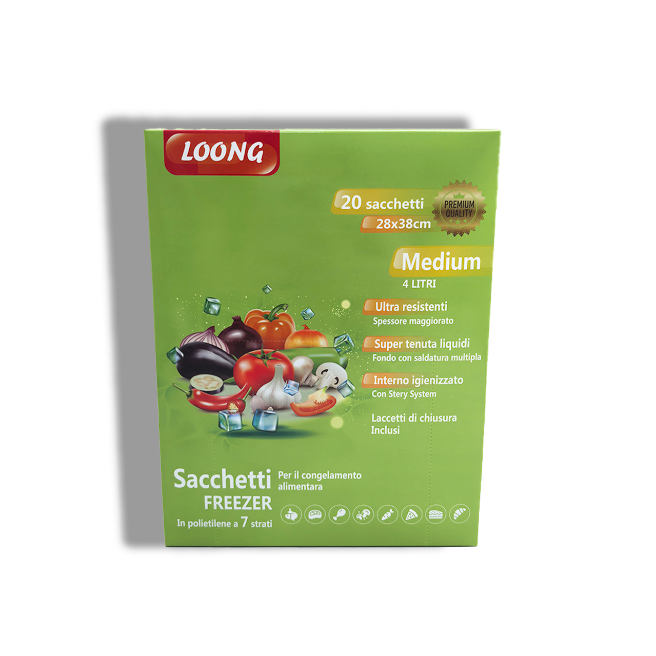 Freezer Bags——Packing In Box