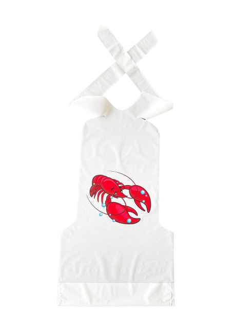 Child’s Disposable Poly Lobster Bib