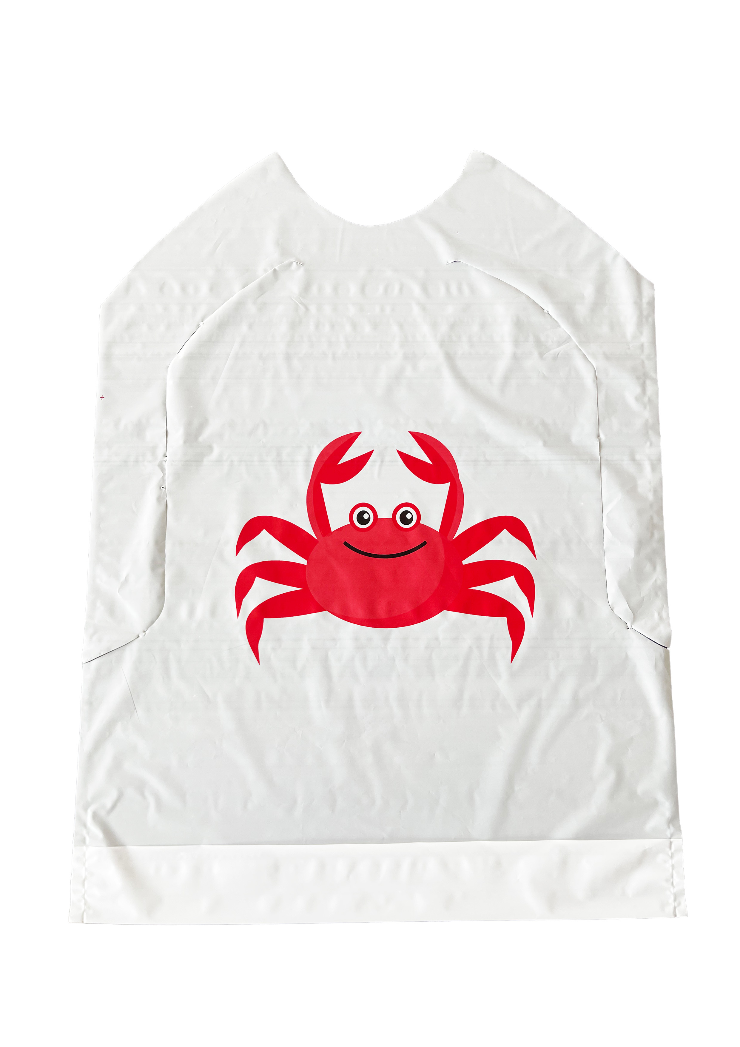 Adult Disposable Poly Crab Bib