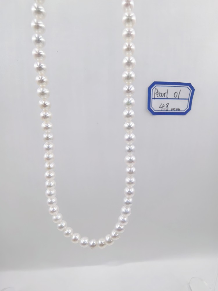 Heavenly Maiden Freshwater Pearl Necklace 4.8mm