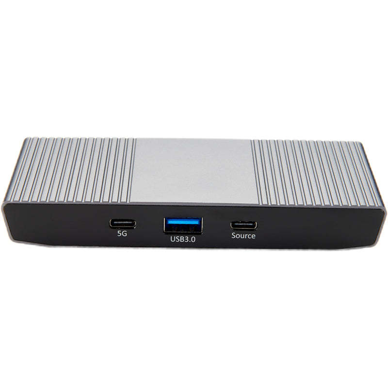 6-in-1 USB-C Docking Station - 3 Monitors HDMI+DP+USB-A - Compact Hub for Laptop/Tablet（UH06-21-A-0-SY-V1-S1）
