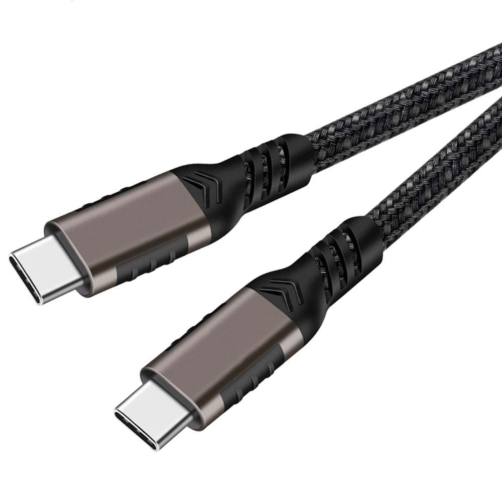 USB C to USB C Cable 240W, Nylon USB2.0 Cable, 480Mbps Data Transfer, 5A Fast Charging USB C Cables for iPhone 15 Series, Samsung Galaxy S23, MacBook Air/Pro