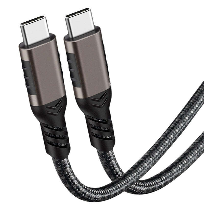 USB C to USB C Cable 240W, Nylon USB2.0 Cable, 480Mbps Data Transfer, 5A Fast Charging USB C Cables for iPhone 15 Series, Samsung Galaxy S23, MacBook Air/Pro