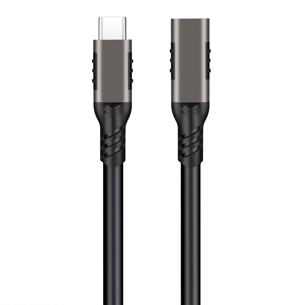 USB C Extension Cable, 20Gbps/USB 3.2 Transfer USB Type C Extender 100W/5A Fast Charging