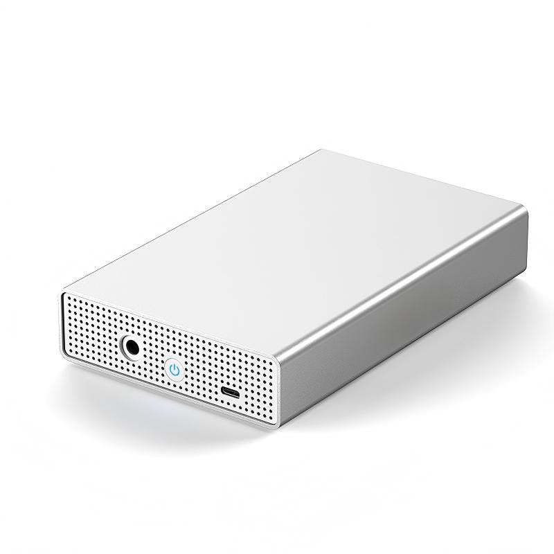 U35KS USB3.0 5Gbps SAS/SATA Mobile Hard Disk Enclosure  2.5/3.5 inch Desktop Laptop Full Metal SSD Enclosure