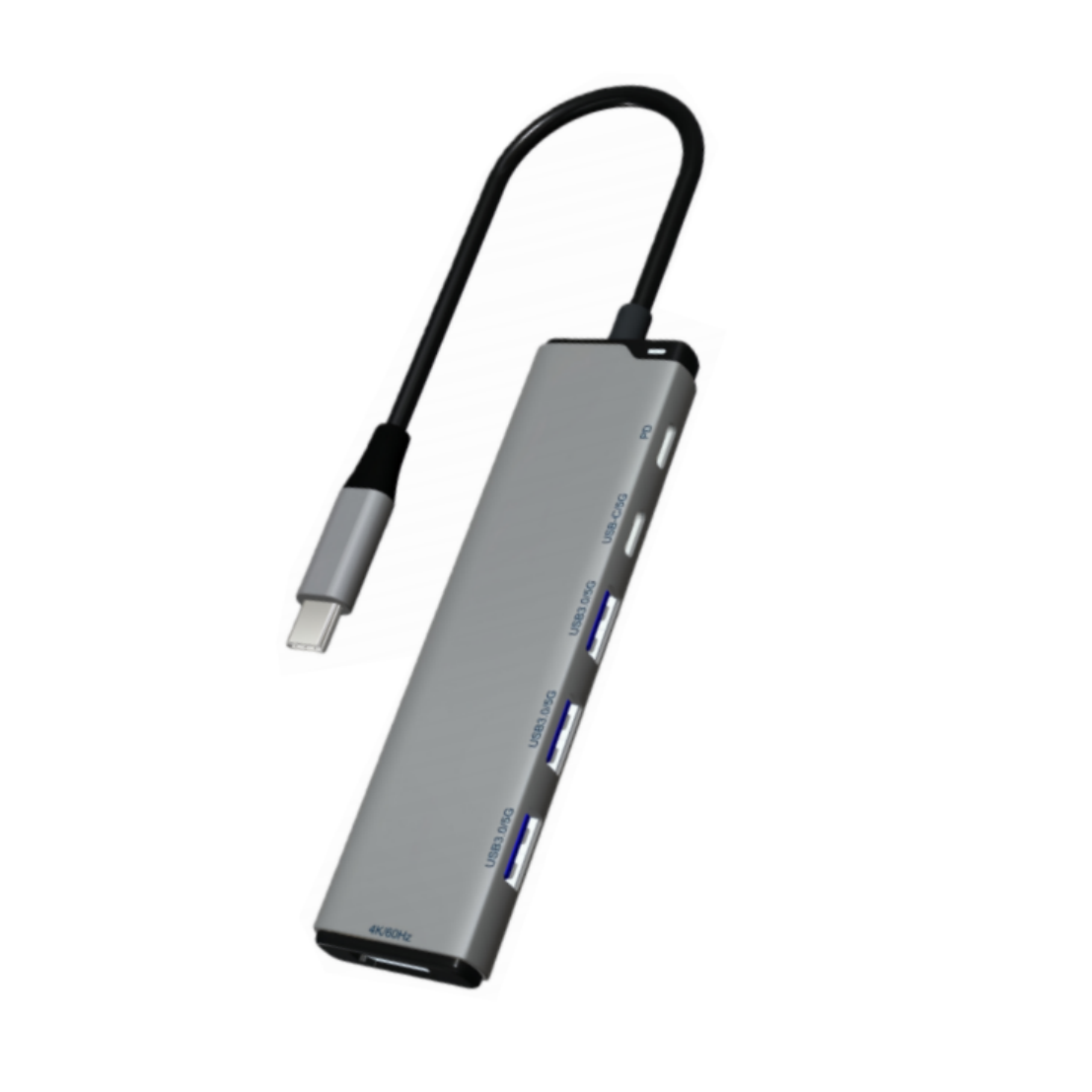 USB-C Hub, DockteckExpand USB-C to USB Adapter (5 in 1) with 4K HDMI, 100W Power Delivery, 5Gbps USB-C Data Port & 2 5Gbps USB-A Data Ports for MacBook Pro/Air, iPad Pro/Air, Dell XPS and More-UH05-17