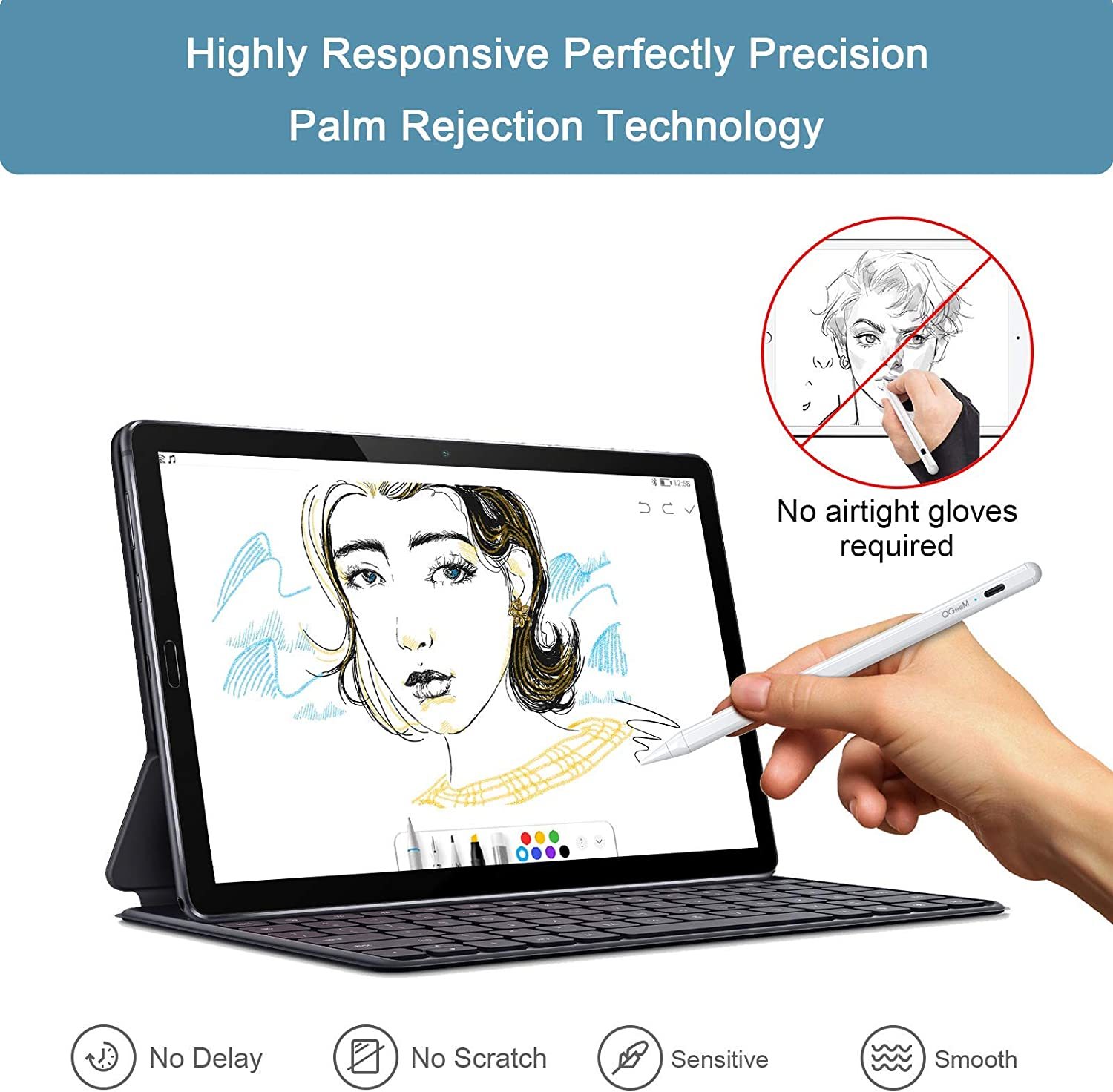 QGeeM Stylus Pen for ipad