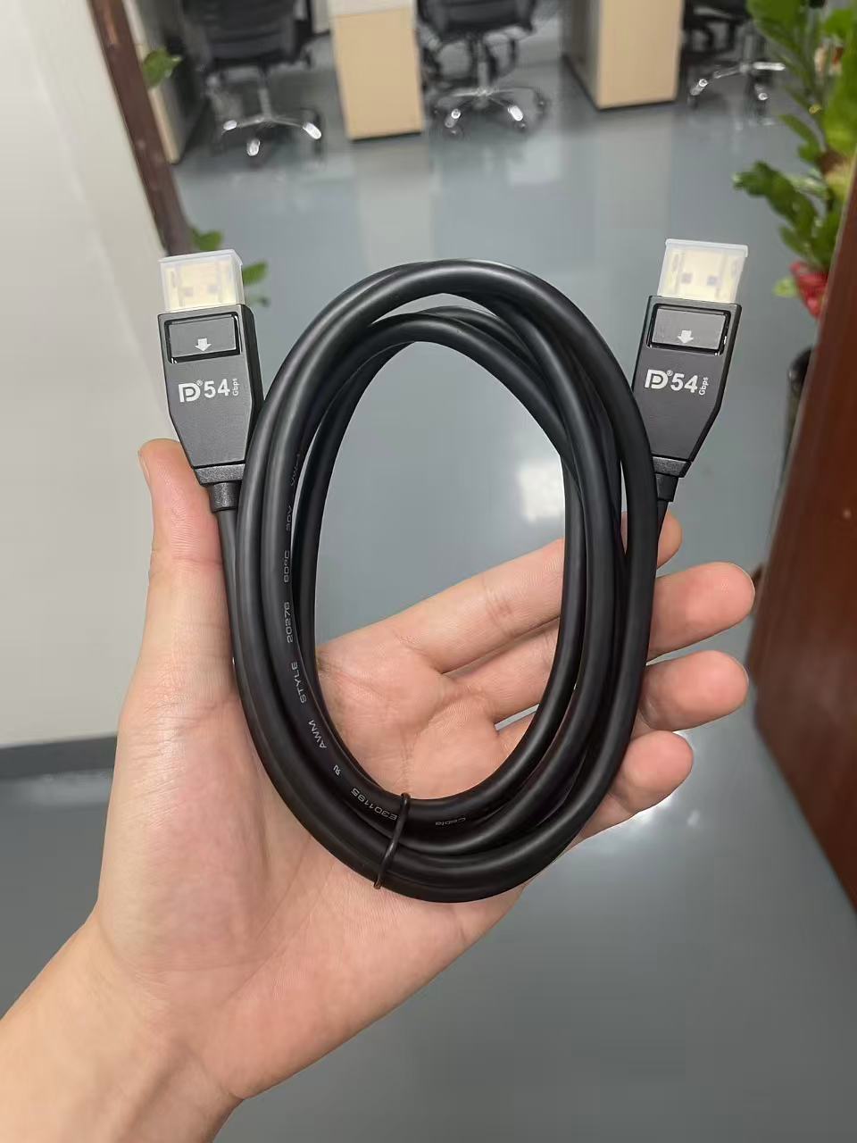 16K@30HZ DisplayPort 2.1 Cable, 54Gbps High Speed,16K@30HZ/8K@60HZ/4K@240HZ, HDR HDCP 3D UHBR DSC1.2a eARC, Display Port DP 2.0/1.4 Cord Compatible FreeSync G-Sync Video Card Monitor-AV100-A