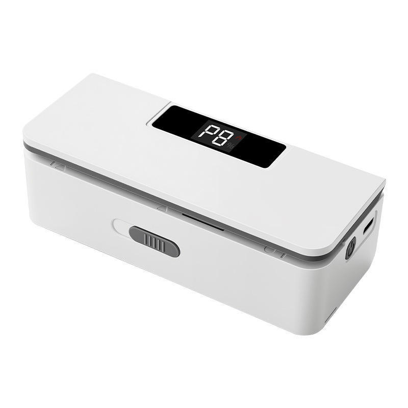 Mini Bag Sealer Magnetic Fridge, 6/8Speed Adjustmen，Selladora De Bolsas Plasticas, Portable Mini Heat Sealer with LED Display, Adjustable Bag Sealer Built-In Cutter and Magnetic Back, Rechargeable Sealer Machine，P0121-1-WE-V1-S1