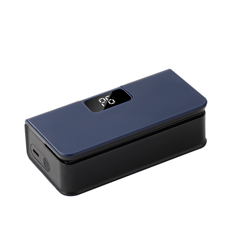 Mini Bag Sealer Magnetic Fridge, 6/8Speed Adjustmen，Selladora De Bolsas Plasticas, Portable Mini Heat Sealer with LED Display, Adjustable Bag Sealer Built-In Cutter and Magnetic Back, Rechargeable Sealer Machine，P0121-1-WE-V1-S1