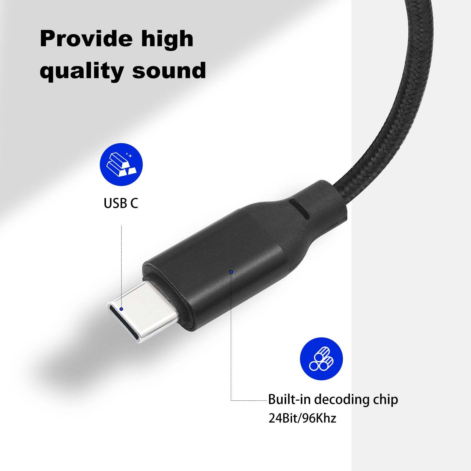 USB C to XLR Cable ，USB Type C to XLR Male Output Stereo Cable，Smartphone Tablet Type-C Device to Amplifier for Amplifier, Speaker, Mixer Console, etc