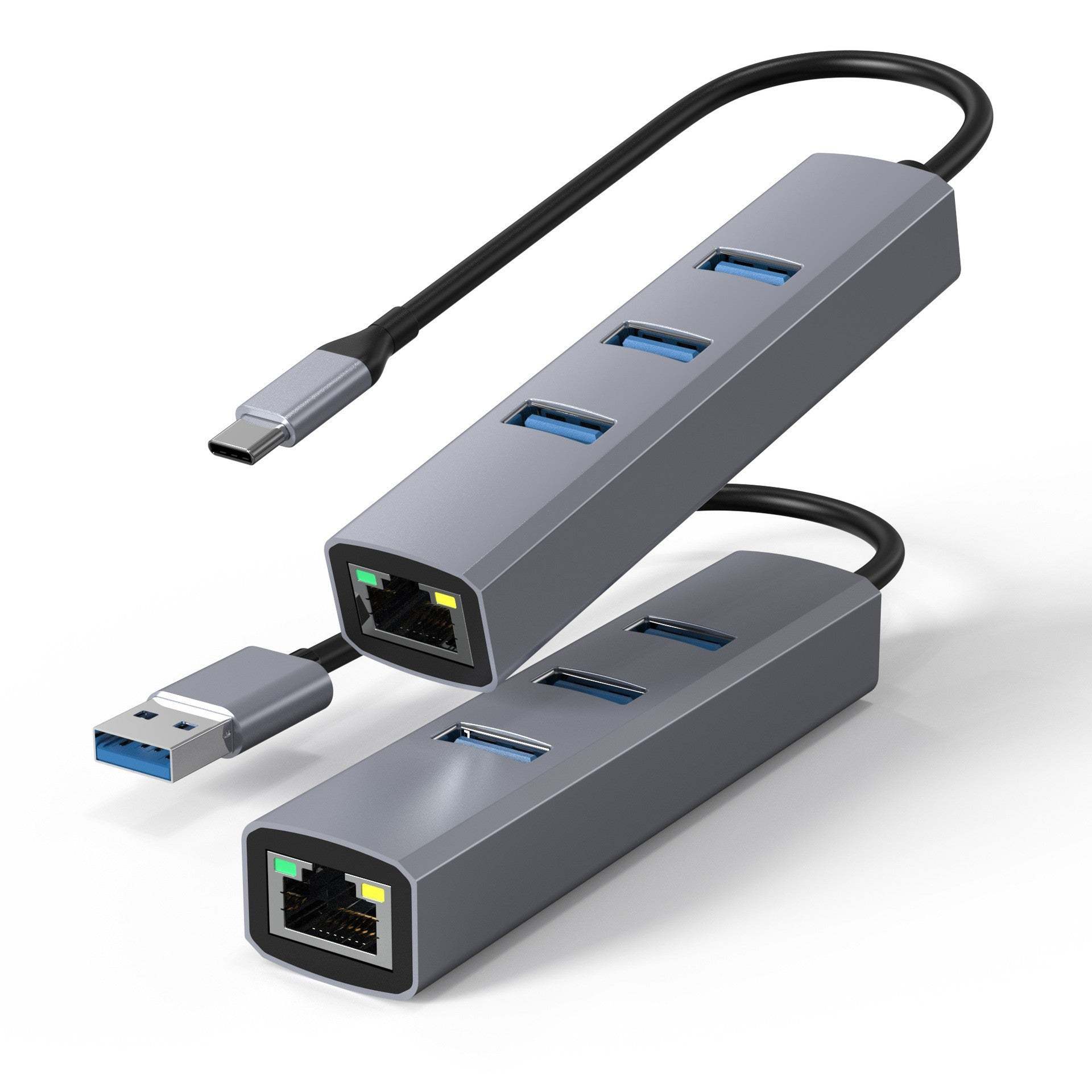 USB 3.0 to Ethernet Adapter,3*USB 3.0 Hub with RJ45 10/100/1000 Gigabit Ethernet Adapter Support Windows 10,8.1,Mac OS, Surface Pro,Linux,Chromebook and More