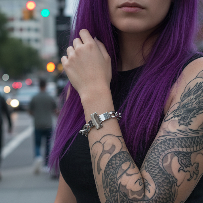 Cross bracelet