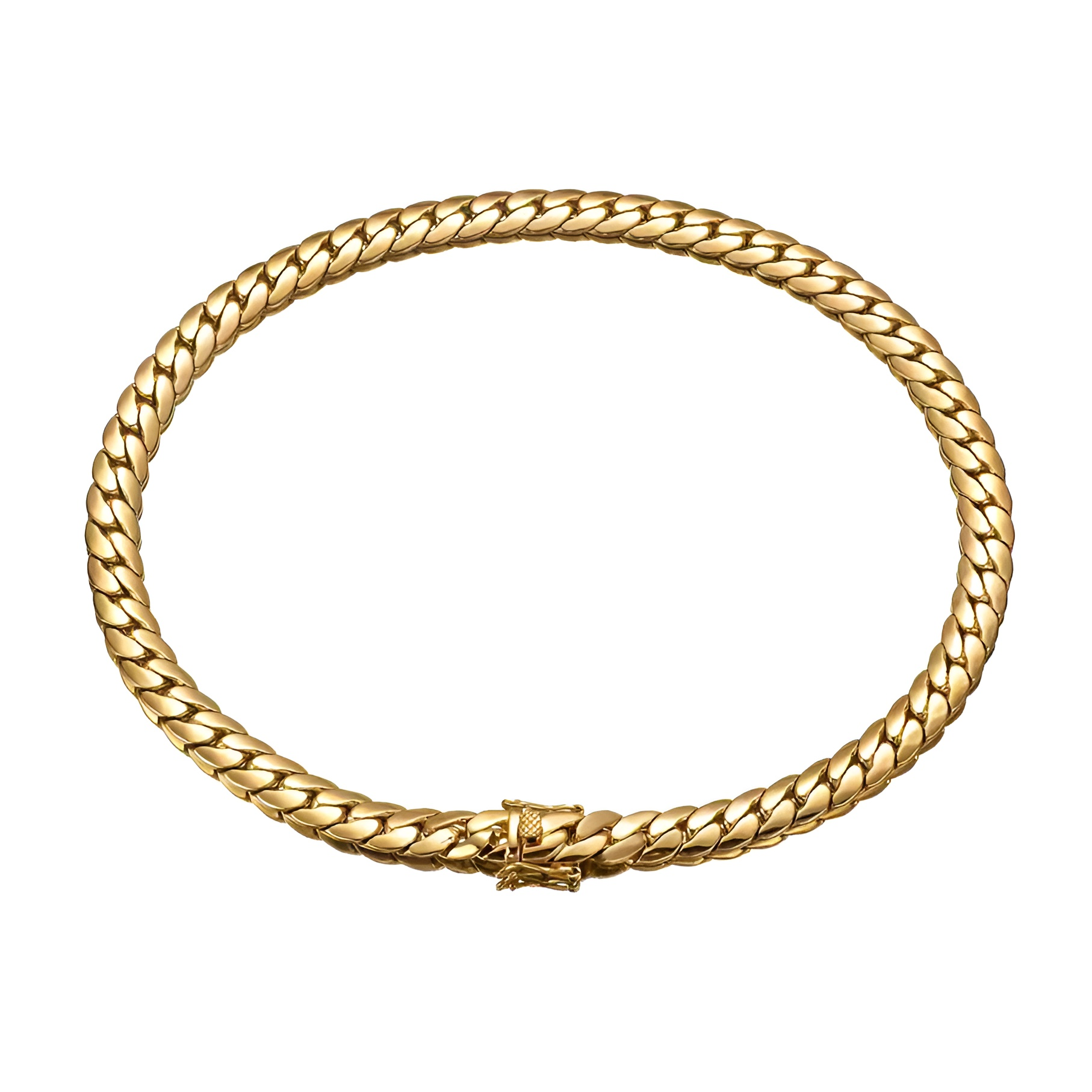 Curb chain necklace