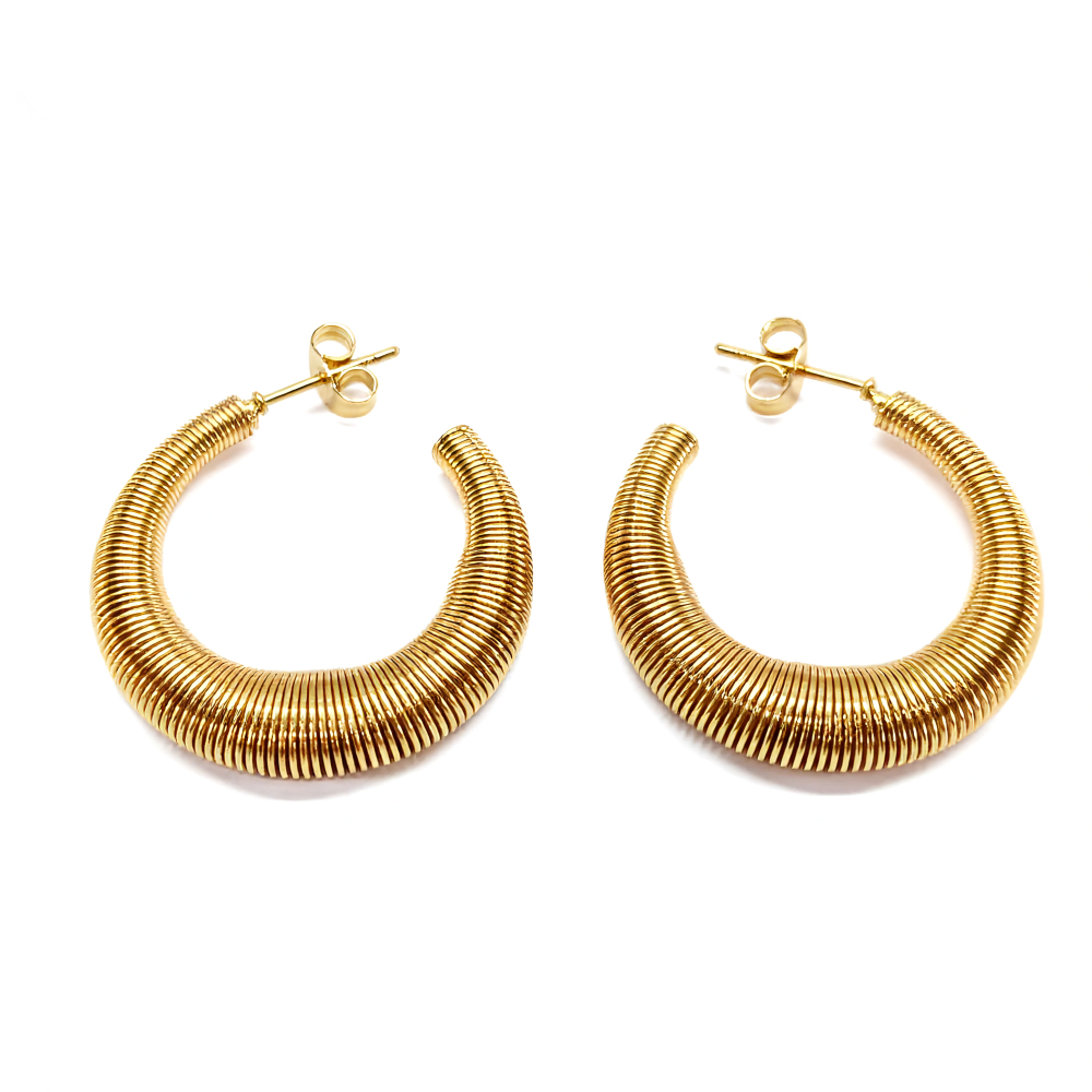 Coiled earring
