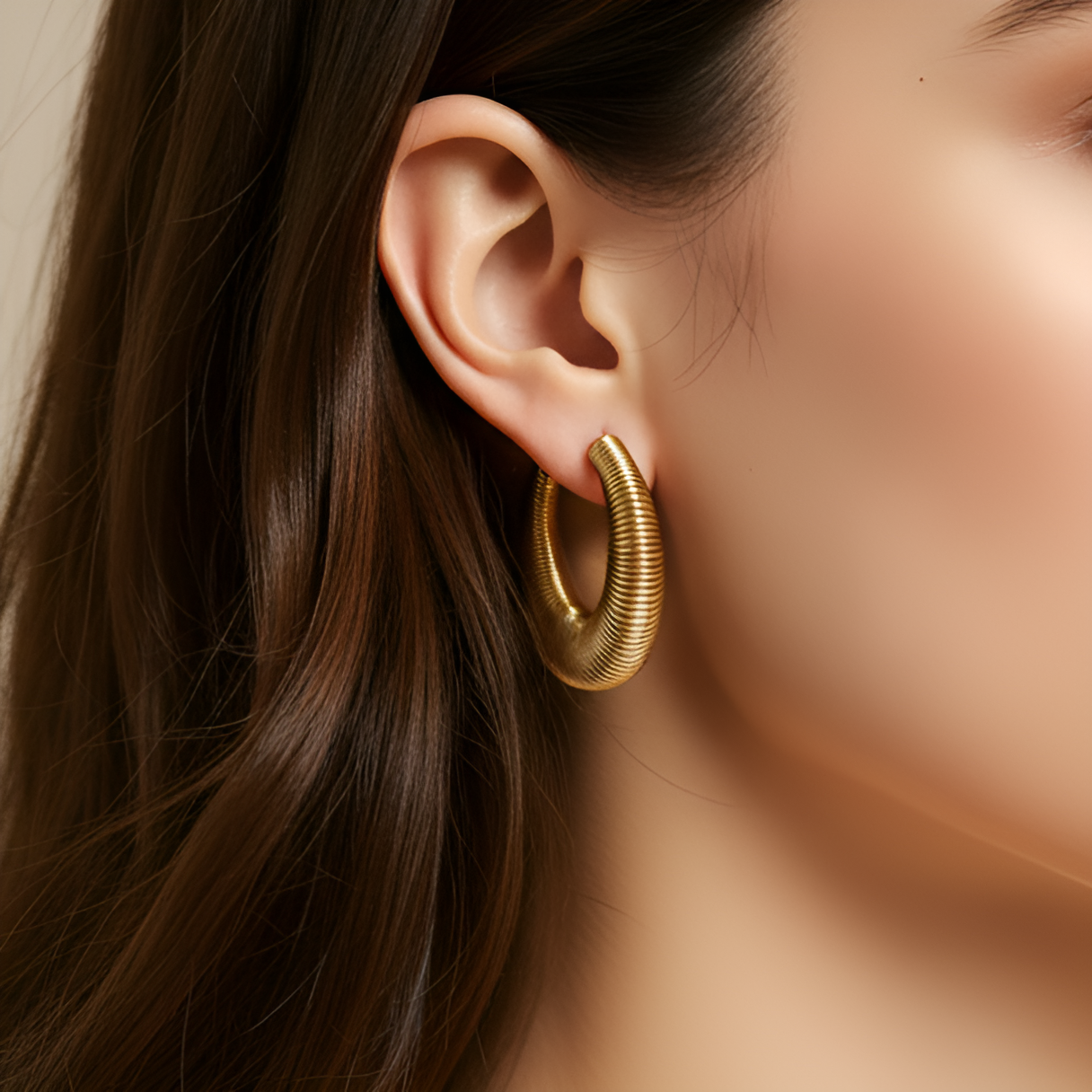 Coiled earring