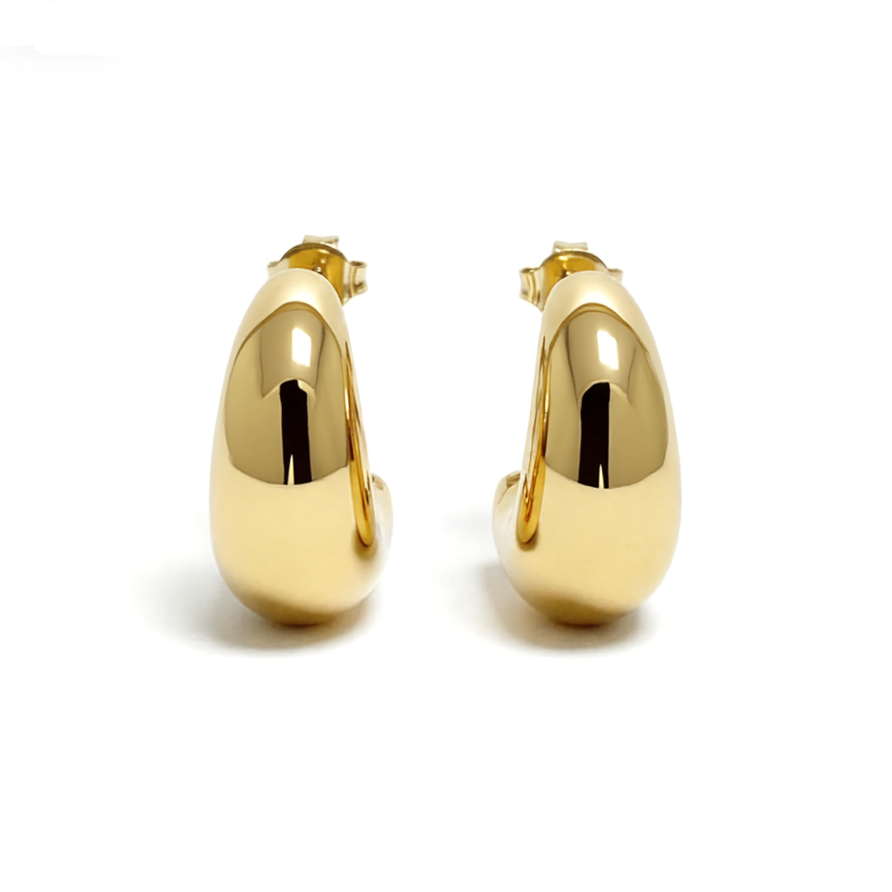 Crescent earrings