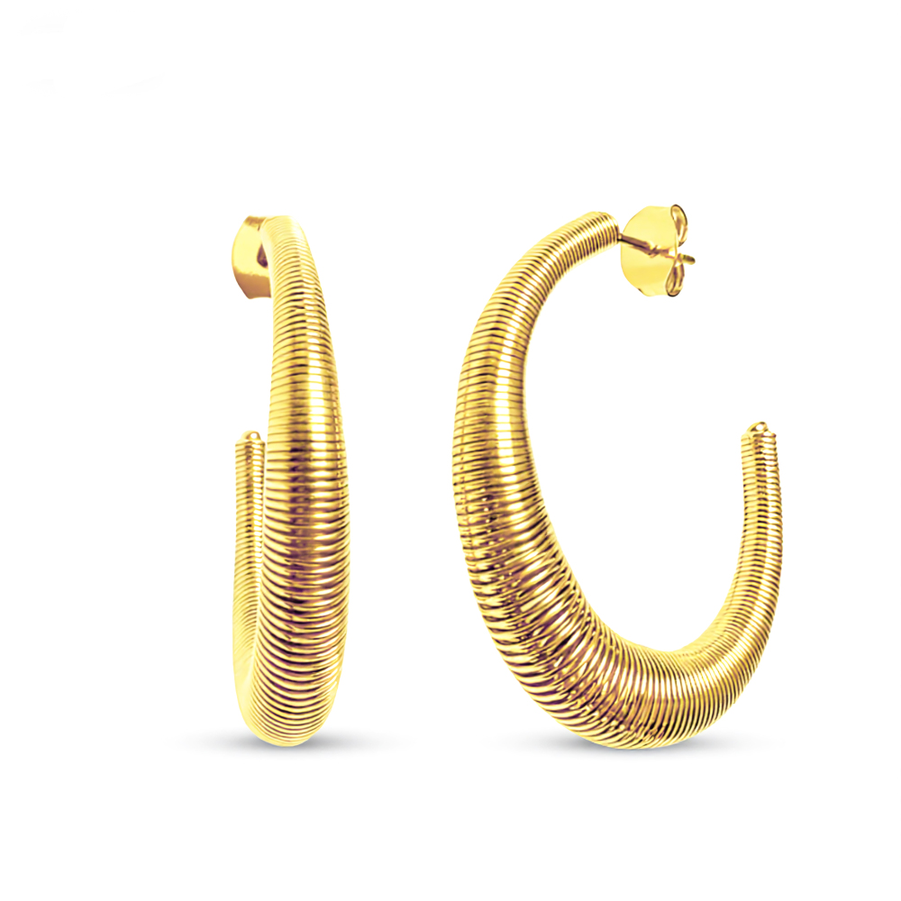 Coiled earring