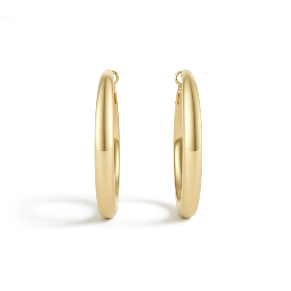 Hoop earrings