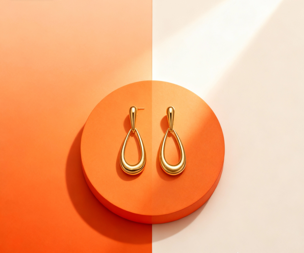 Teardrop earrings