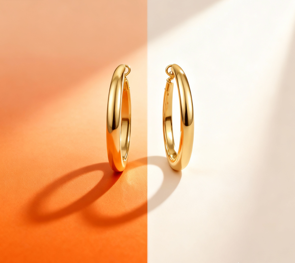 Hoop earrings
