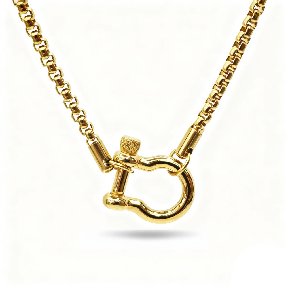 Carabiner Chain Necklace
