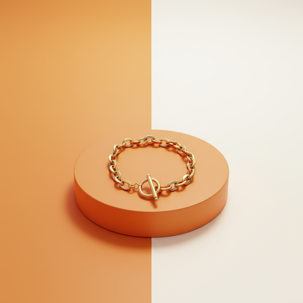 T-bar Clasp Bracelet
