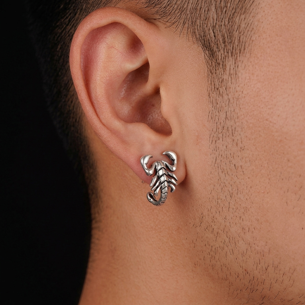 Gothic Stainless Steel Earring