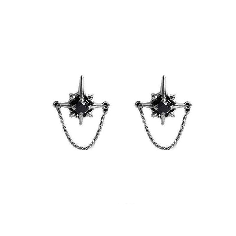 Gothic Star Earrings