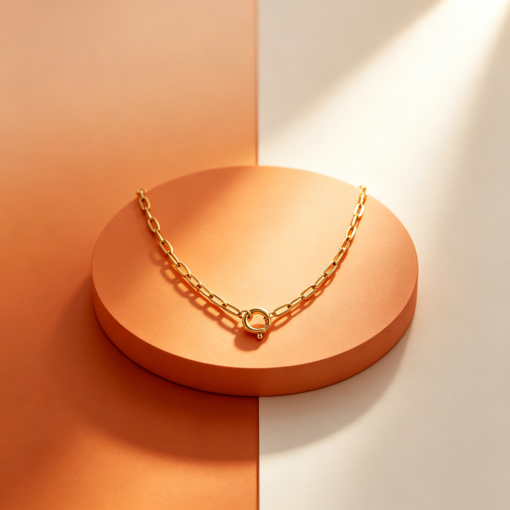 Paperclip Chain Necklac