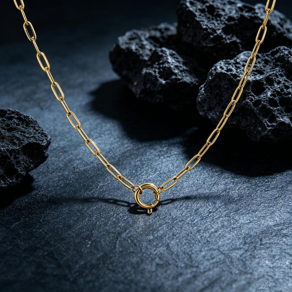 Paperclip Chain Necklac