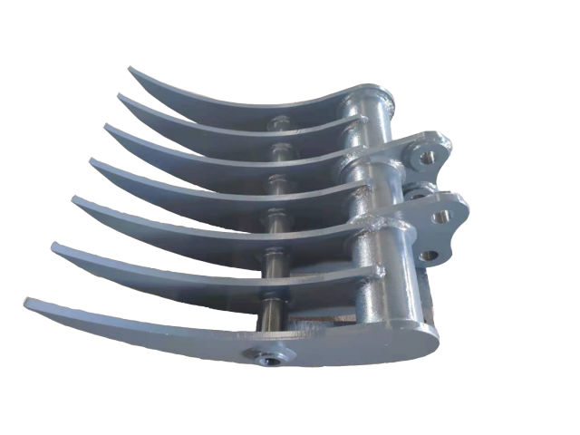 Excavator Rake