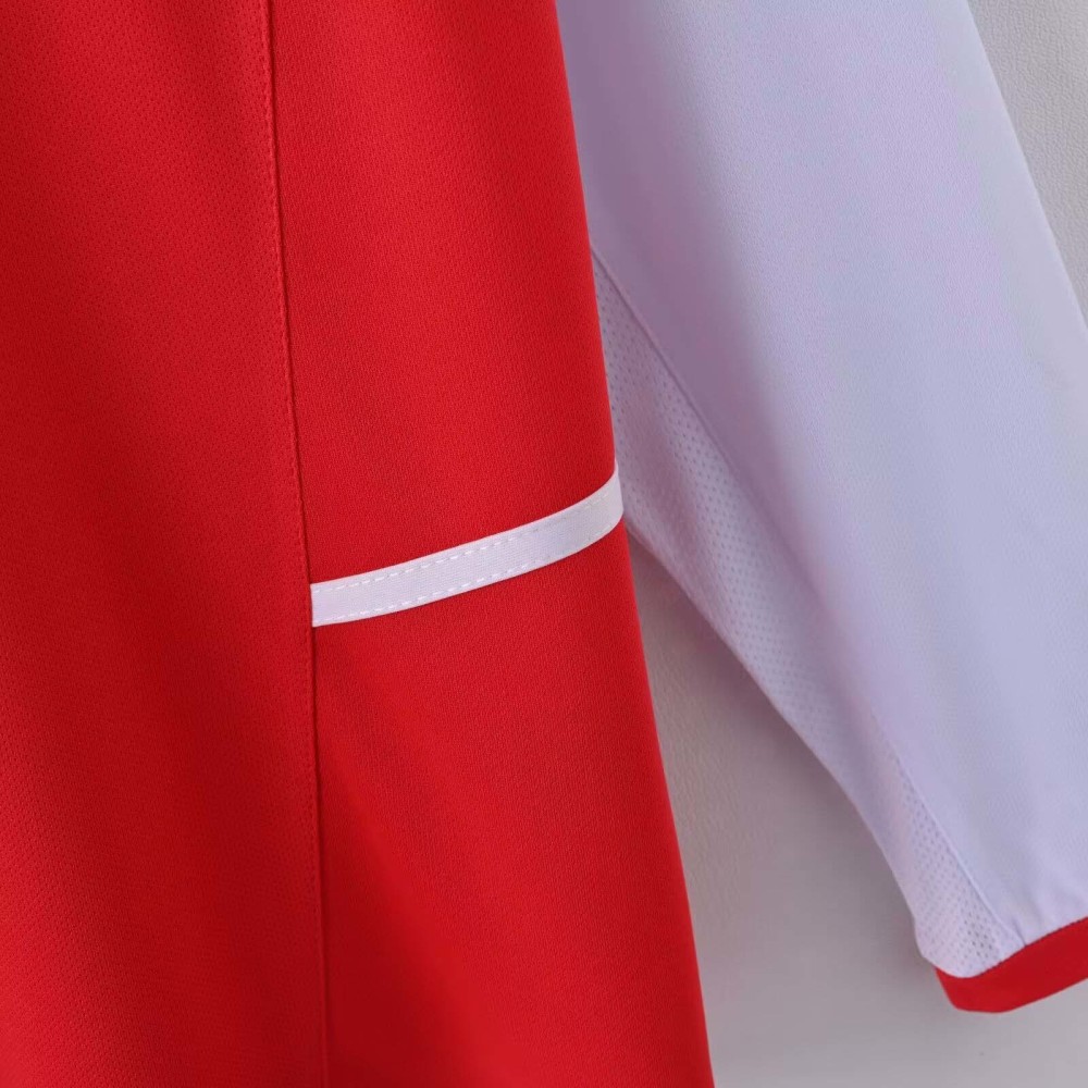 02/04 Arsenal Home Long Sleeve Retro Soccer Jersey