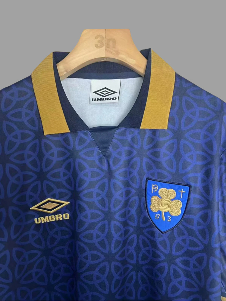 2025 Ireland St. Patrick's Day Blue Soccer Jersey