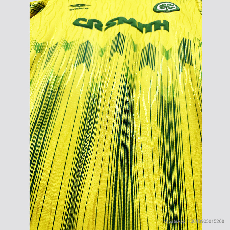 89/91 Celtic away retro soccer jersey size S-2XL