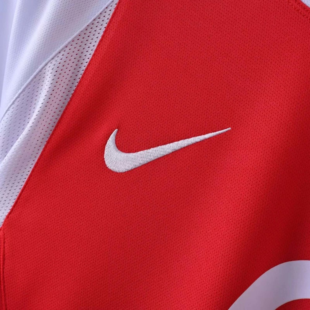 02/04 Arsenal Home Long Sleeve Retro Soccer Jersey