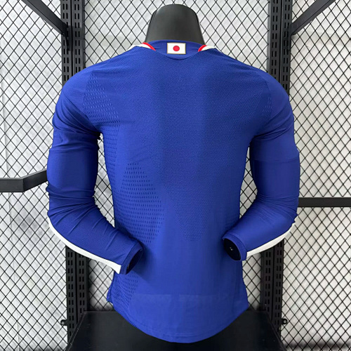 2026 Japan Home Long Sleeve Player Version Soccer Jersey