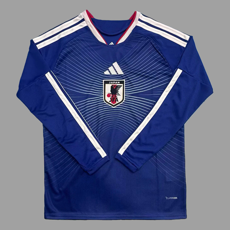 2026 Japan Home Long Sleeve Soccer Jersey