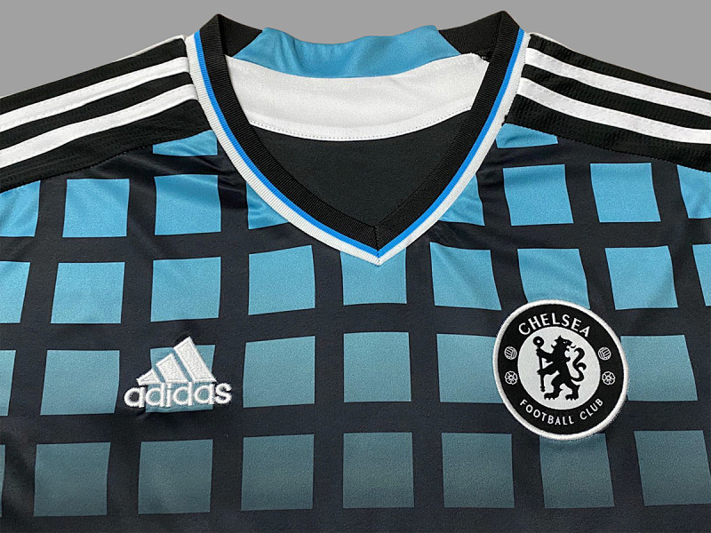 11/12 Chelsea Away Long Sleeve Retro Soccer Jersey
