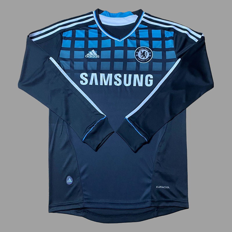 11/12 Chelsea Away Long Sleeve Retro Soccer Jersey