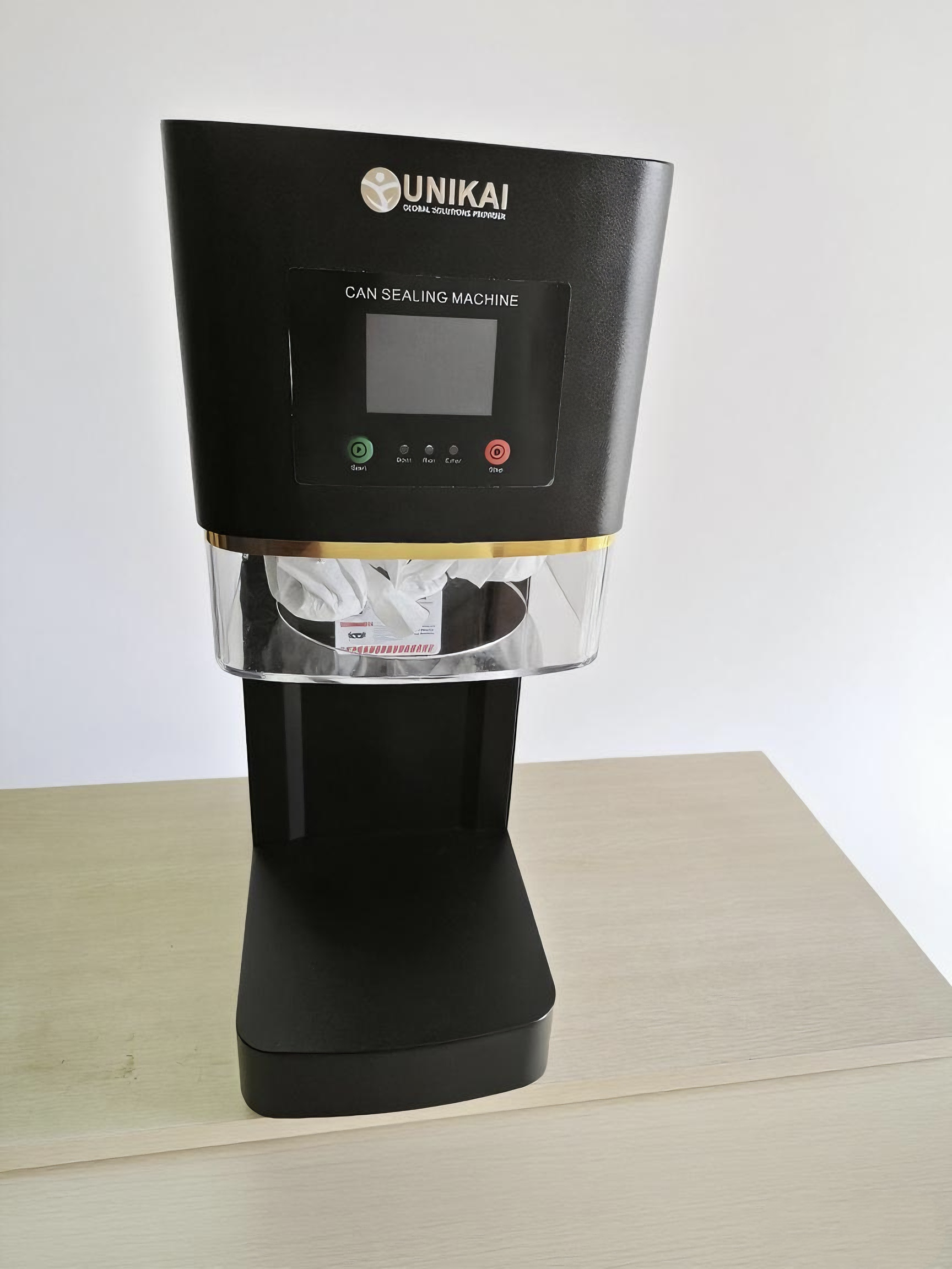 Non-rotary can sealing machine