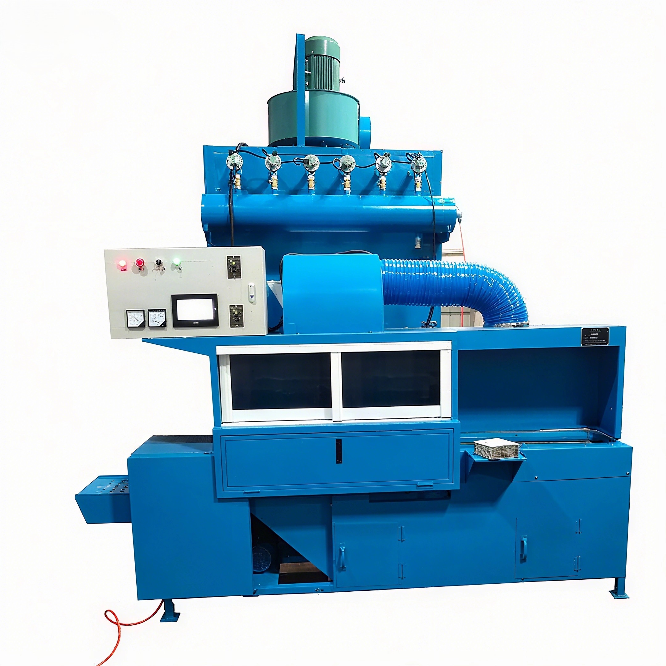 Automatic Tubular Plate Brushing Machine