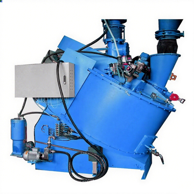 Automatic vacuum paste mixer