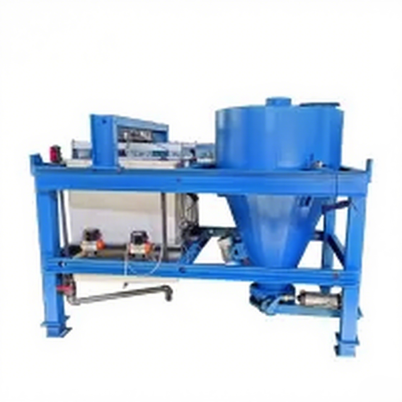 Semi-automatic lead paste mixer