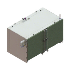 Flexible intelligent battery baking furnace