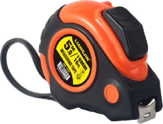 Liangjin 5M BlazeCore Series Measuring Tape - Durable with Striking Orange Design,MY SHOP,5M/19mm OrangeBlade Tape Measure – Durable Liangjin BlazeCore