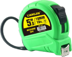 LIANGJIN 5 - Meter Tape Measure Green Arc Pro Series: Precision Redefined, Crafted for Excellence,MY SHOP,16mm Blade Green Arc Pro – LIANGJIN 5-Meter Tape Measure