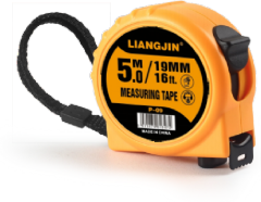 LIANGJIN 5M/19MM Measuring Tape – Precision Core Series for Accurate Work,MY SHOP,LIANGJIN Tape Measure Marks – Precision Core Self Locking Tape Measure For Construction