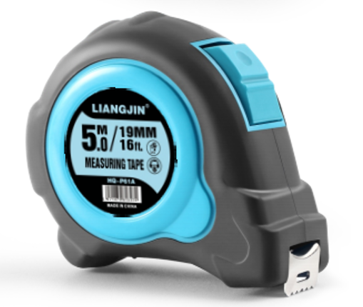 LIANGJIN SharpBlue Craftsman Series 5m/19mm Tape Measure: For the Art of Precision,MY SHOP,LIANGJIN 5m/19mm Measuring Tape – Durable & Precise Tool for Projects
