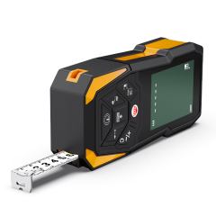LIANGJIN 3 - Meter Laser Distance Meter (White - Yellow/Imperial & Metric): Precision Redefined for Measurement,MY SHOP,LIANGJIN Laser Tape Measure – High-Precision Digital Laser Measuring Tool